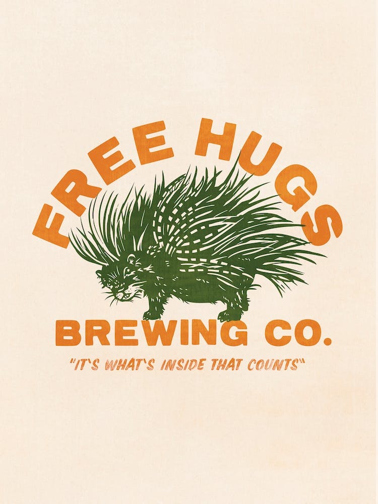 Free Hugs Porcupine