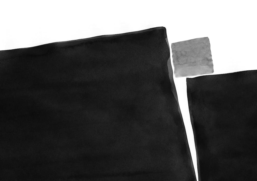 Minimal Black And White Abstract 04