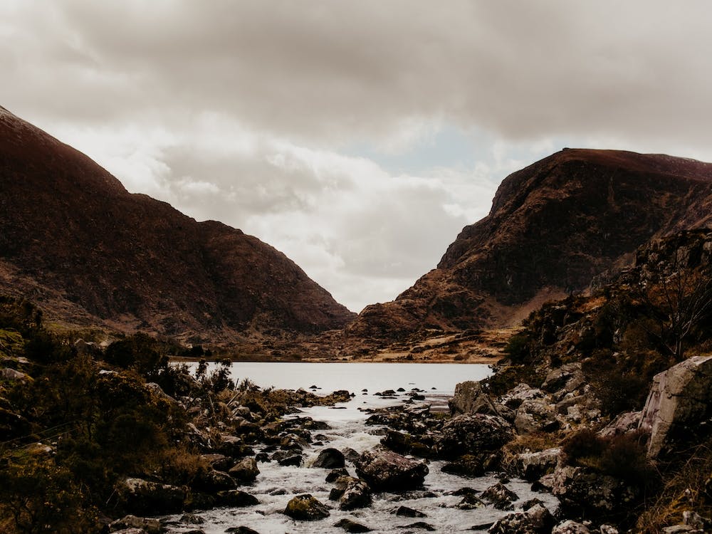 Mountain Stream In Ireland Ii