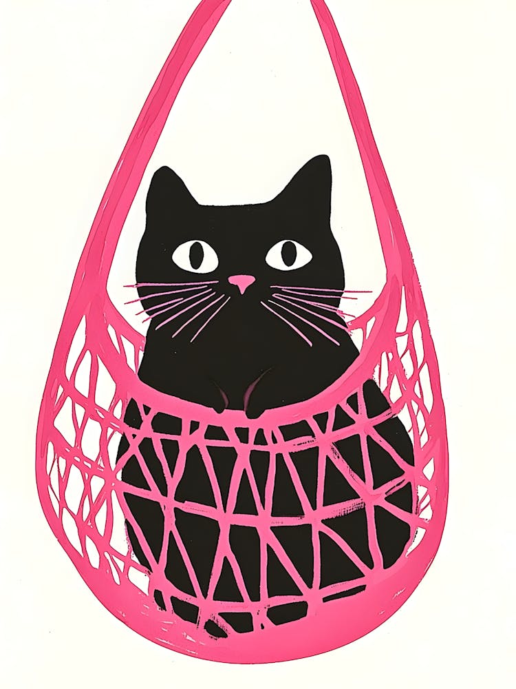 Cat In A Basket 2