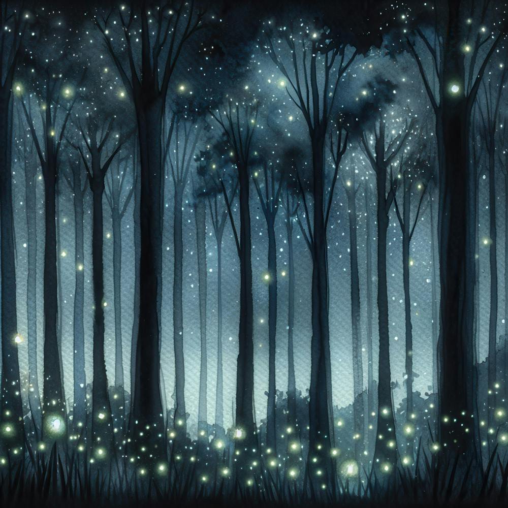 Fireflies In The Forest 3