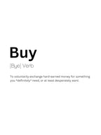 Buy Definition Meaning