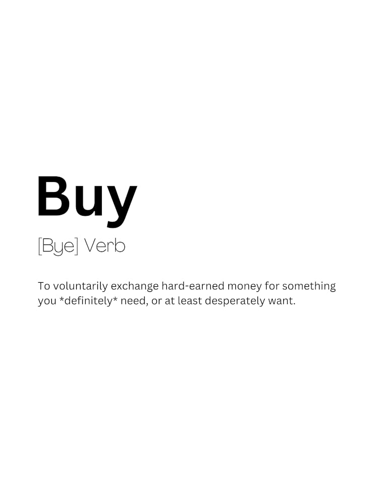 Buy Definition Meaning