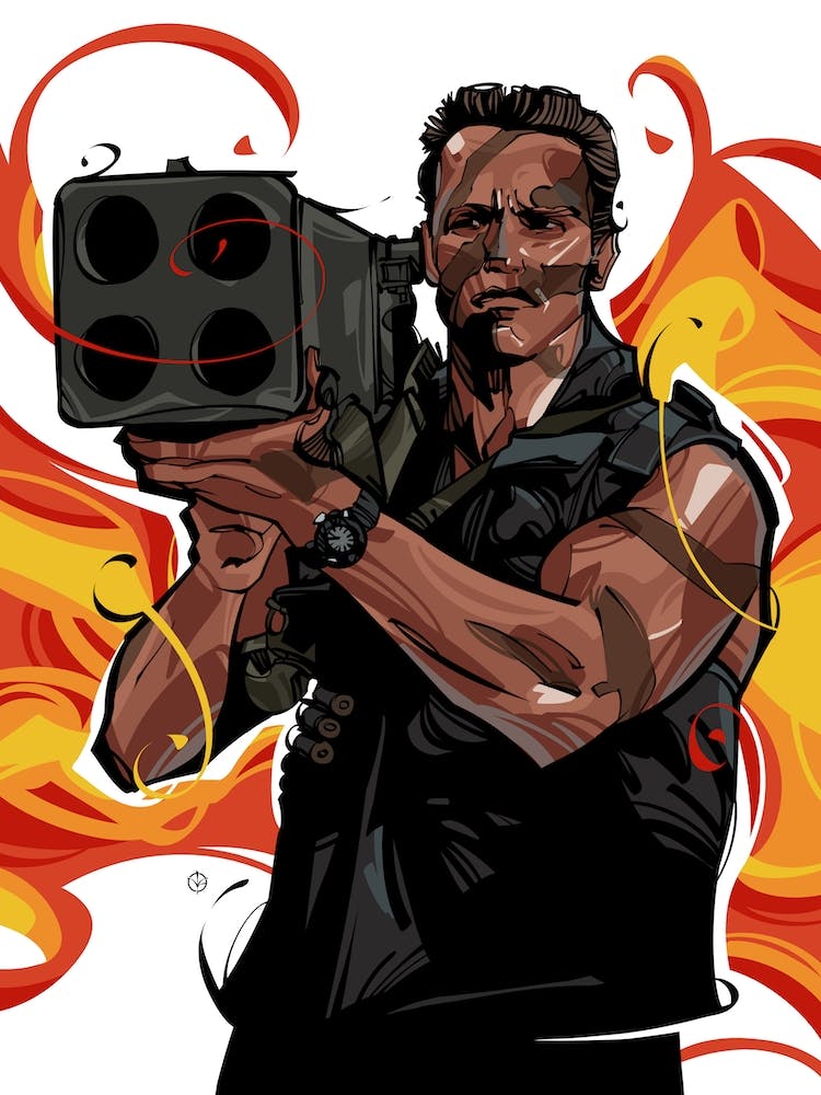 Commando Schwarzenegger