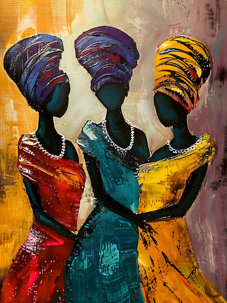Three African Women 3