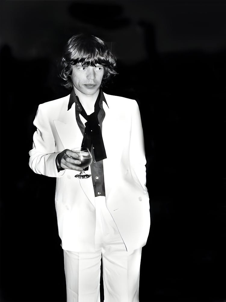 Mick Jagger At Studio 54 At Bianca Jagger S