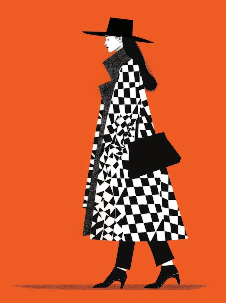 Checkered Coat