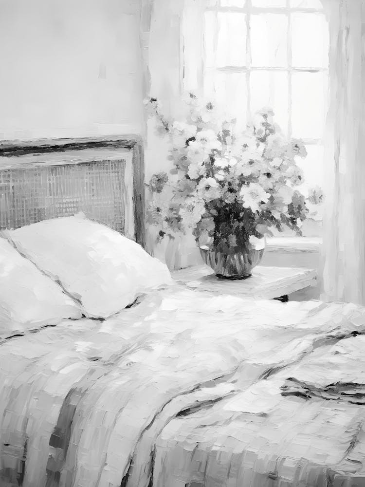 Black And White Bedroom