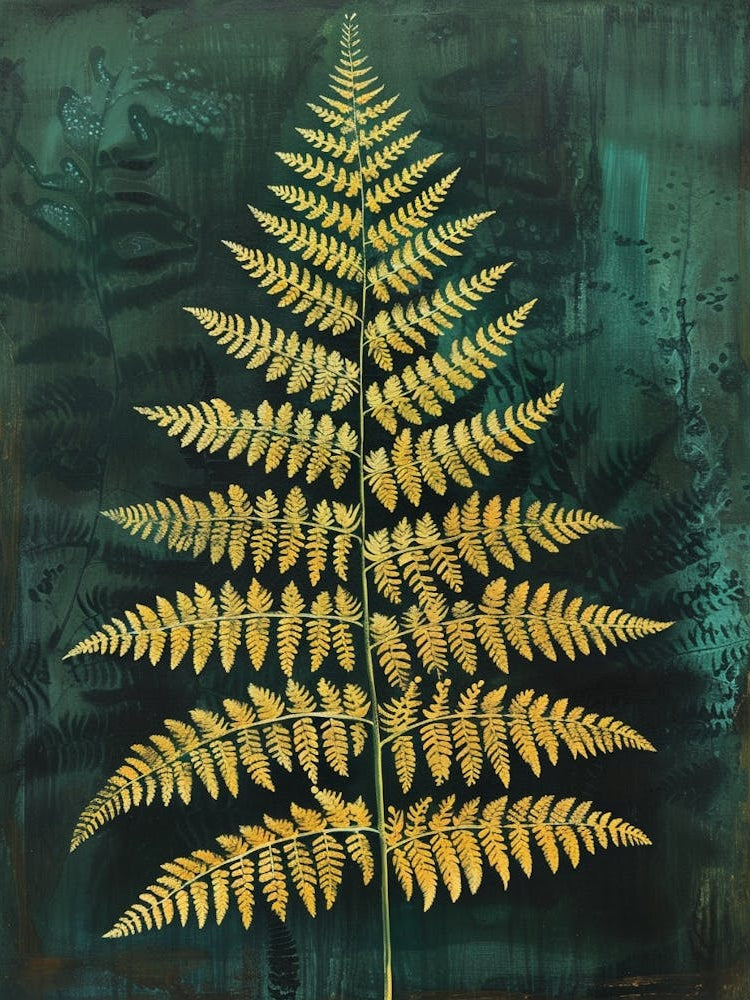 Royal Fern Painting 1