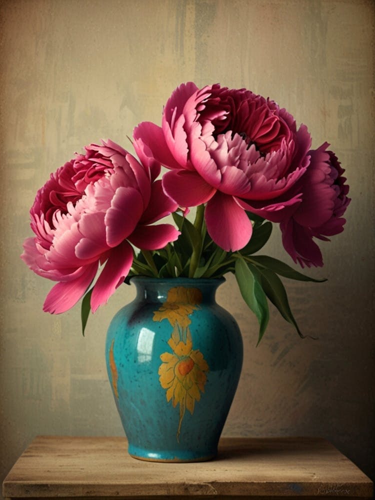 Peonies In A Vase 3
