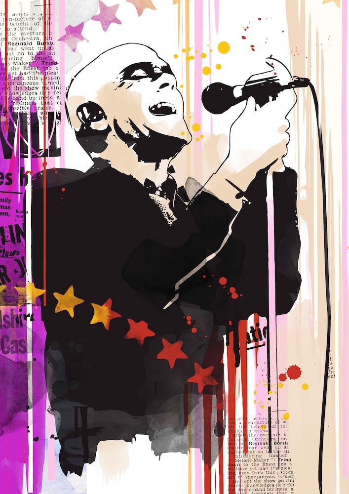 Michael Stipe Pop Art
