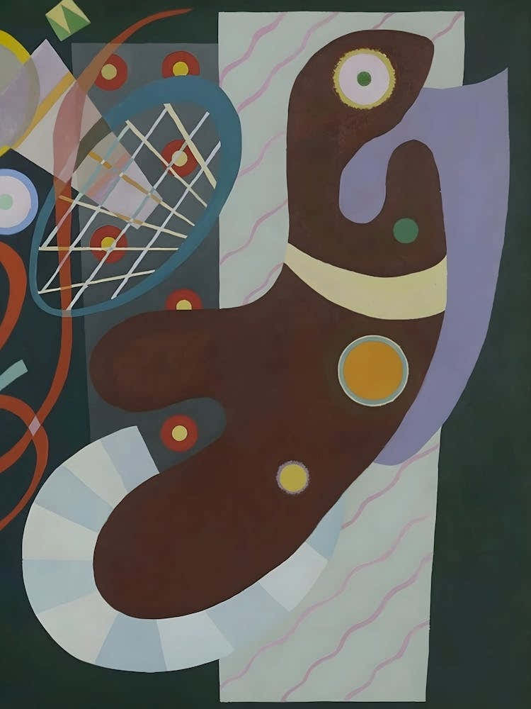 Wassily Kandinsky The Tennis Player