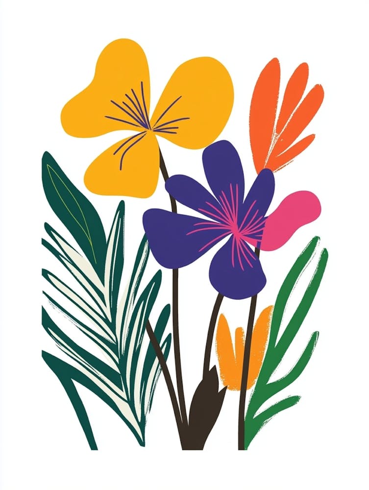 Tropical Flowers 5