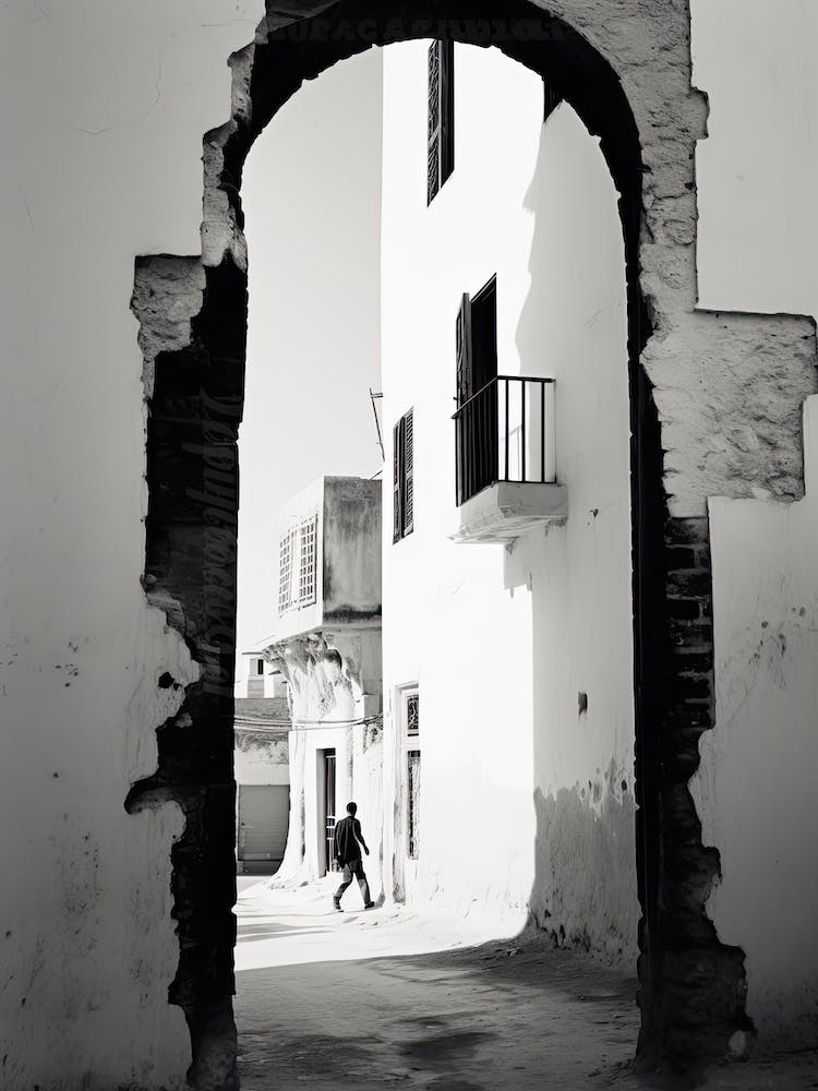 Essaouira, Morocco, Black And White Photography 4