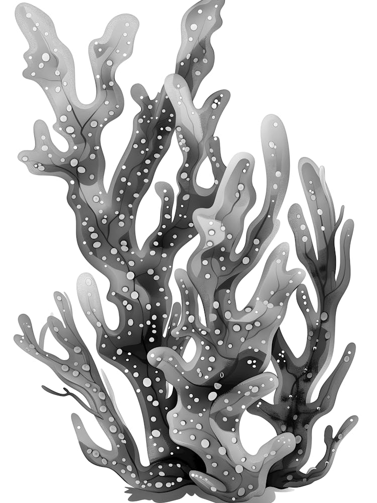 Black And White Coral 1