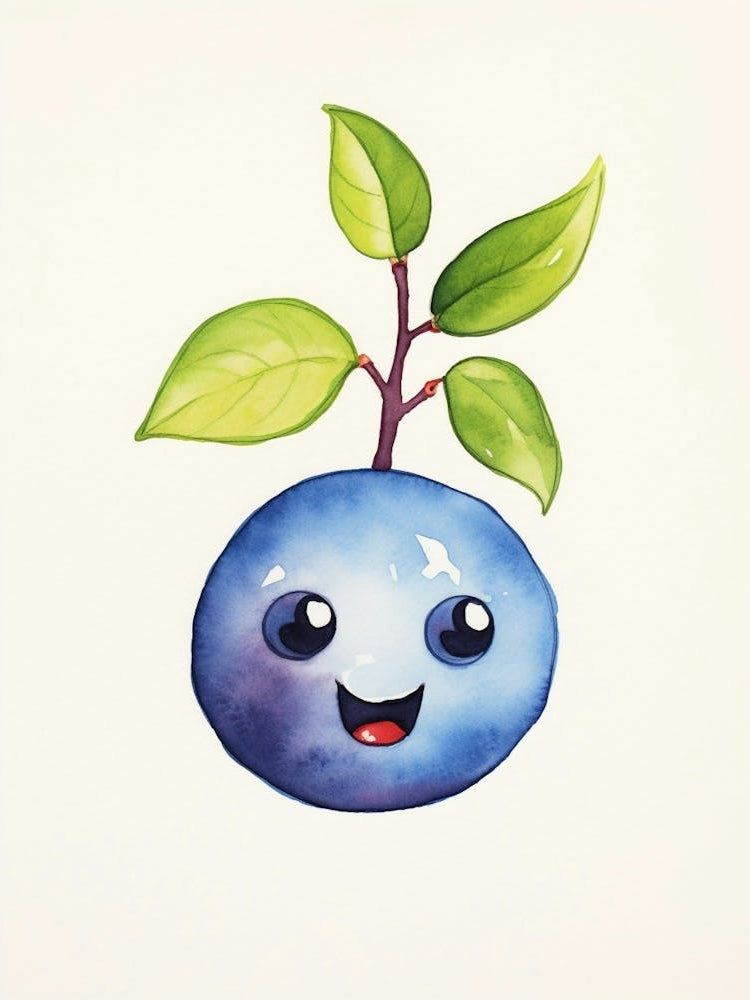 Friendly Kids Blueberry 2