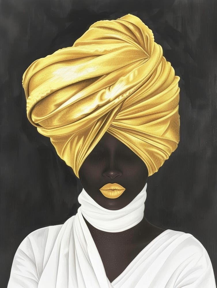Woman In A Turban 1