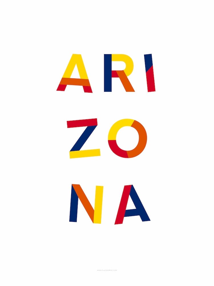Arizona State Flag Colours