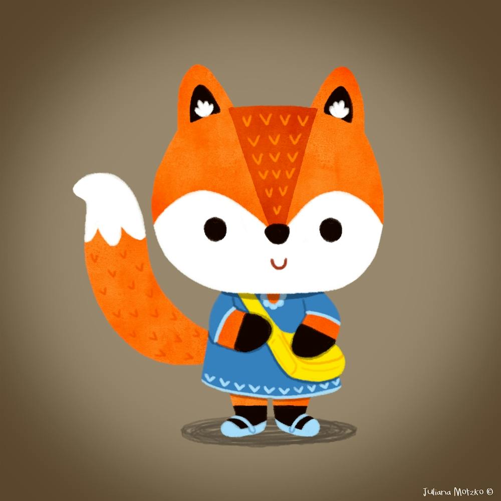 Little Miss Fox Square