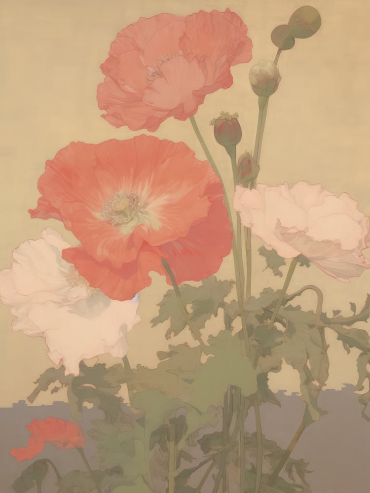 Muted Tones Flowers 2