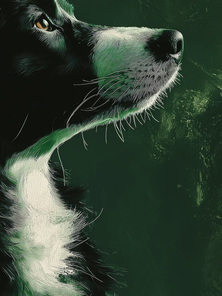 Border Collie Canvas Print