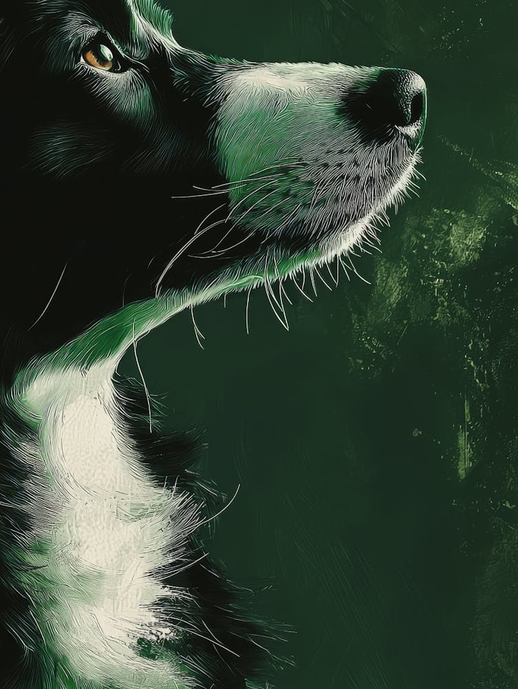 Border Collie Canvas Print