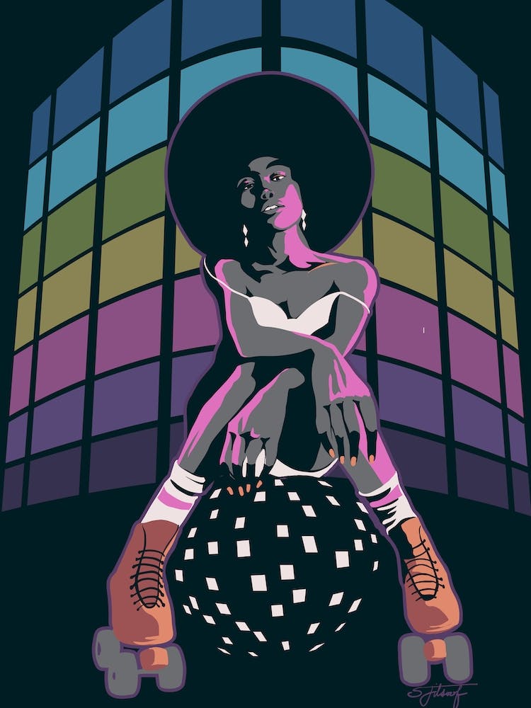 Disco Roller Queen