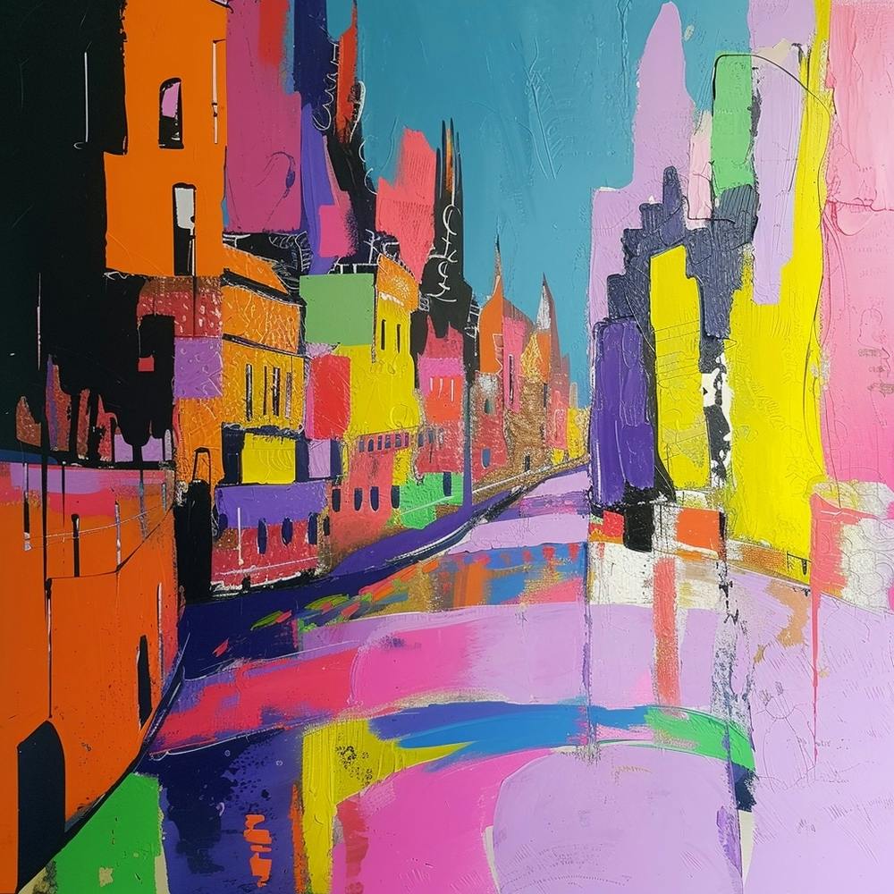 Abstract Travel Collection Dublin Ireland 3