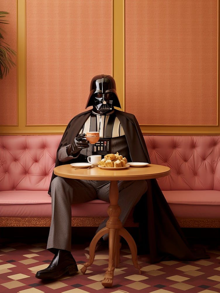 Darth Vader In Wes Anderson Style 23