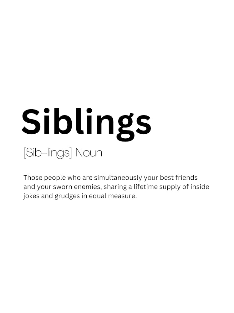 Siblings Definition Meaning 1