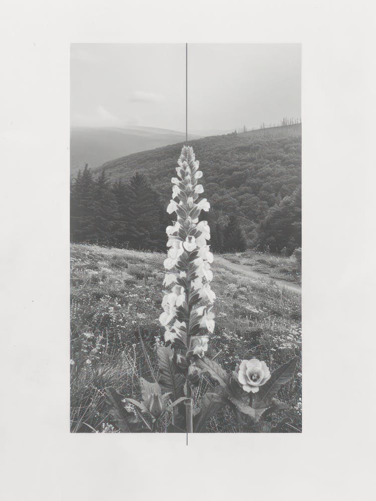 Snapdragon Flower Photo Collage 2