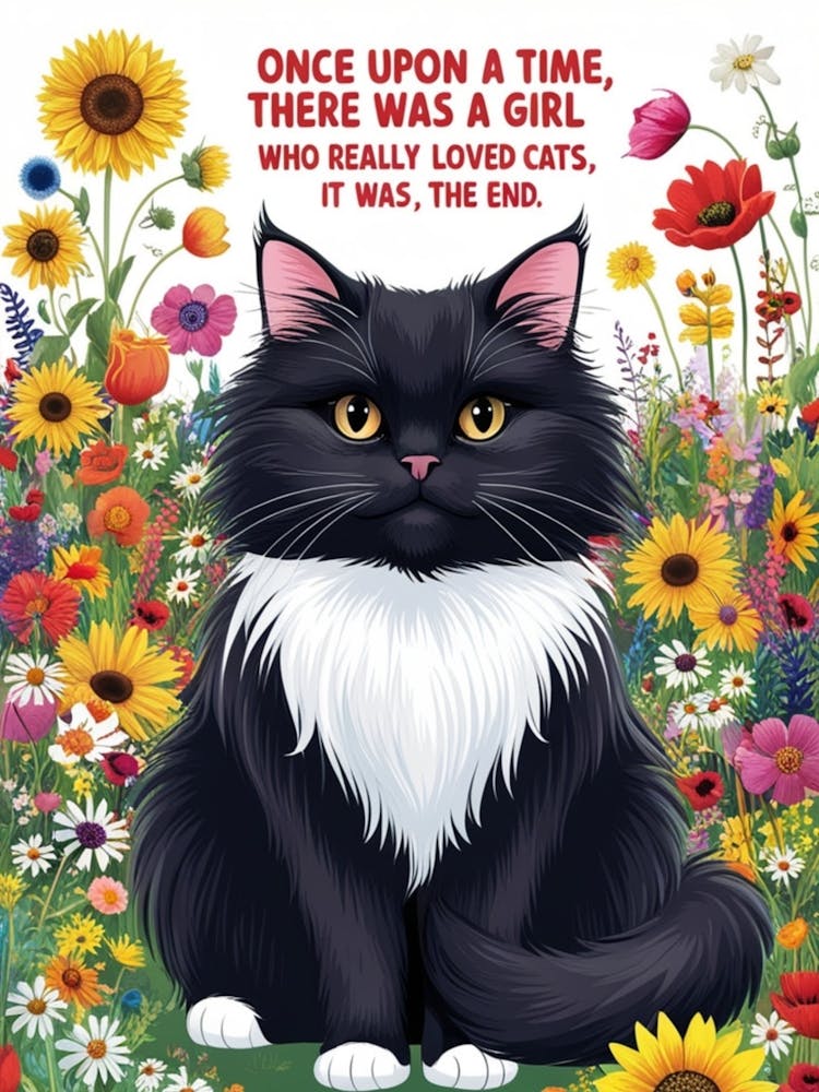 Once Upon A Time There Was A Girl Who Really Loved Cats