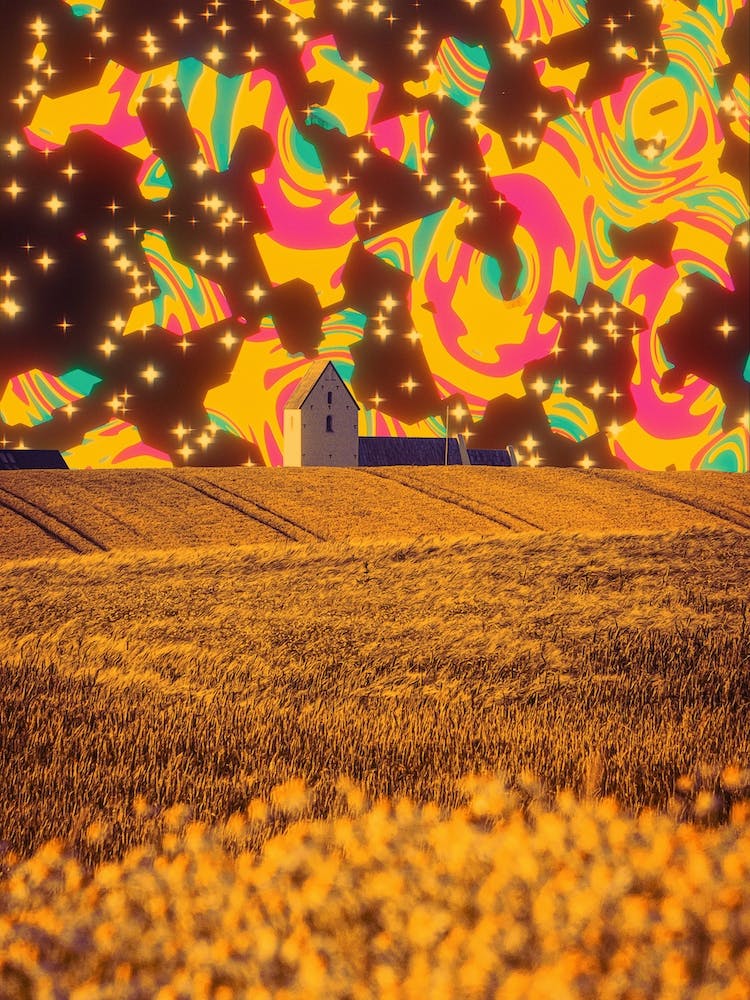 Retro Sci Fi Collage