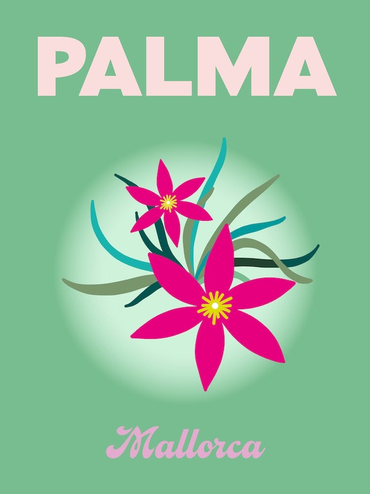 Palma Mallorca Travel Print