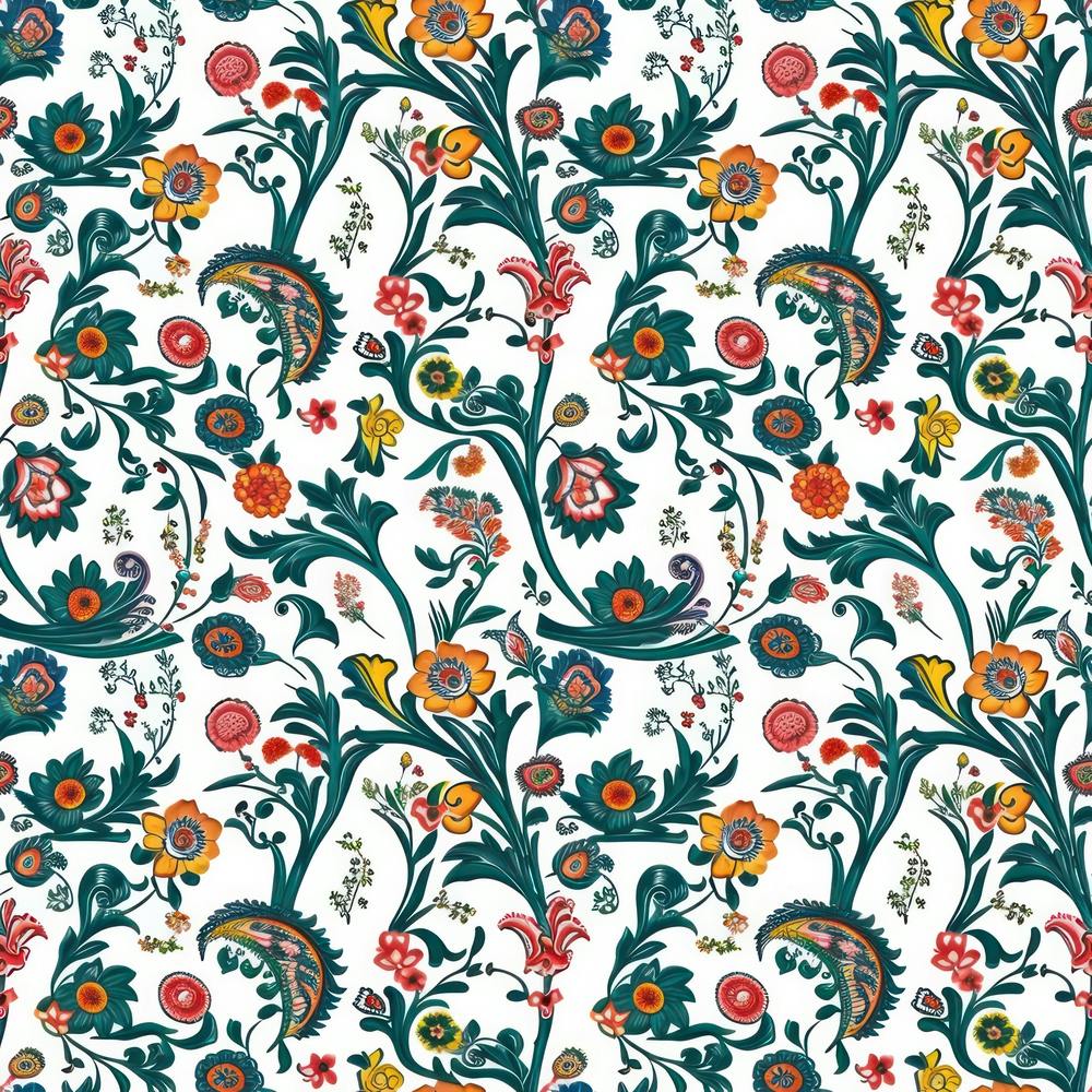 Marigold Mist Bloom London Fabrics Floral Pattern 5