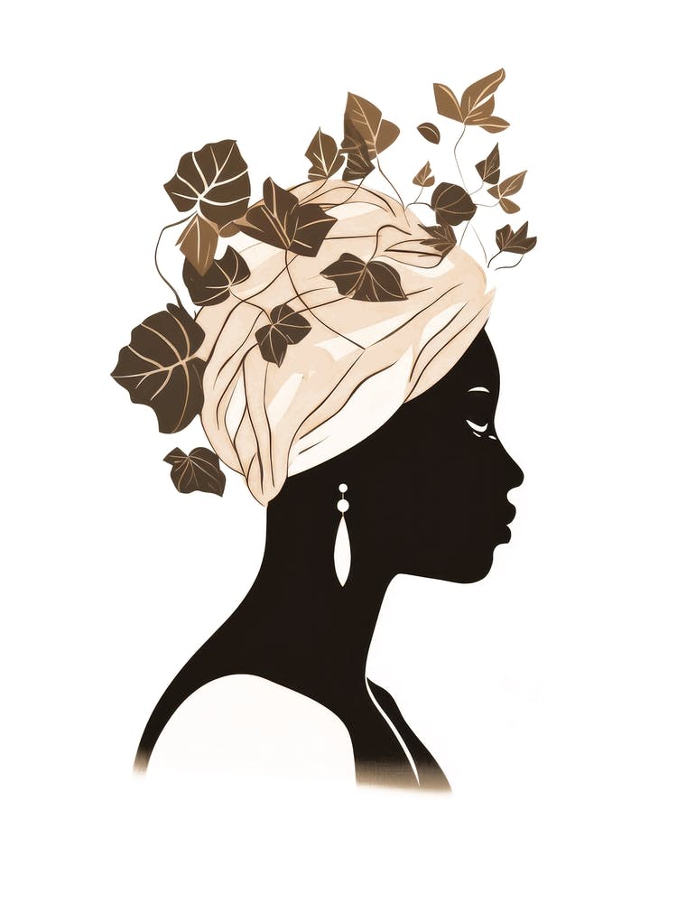 Afrikanische Frau mit Turban 5