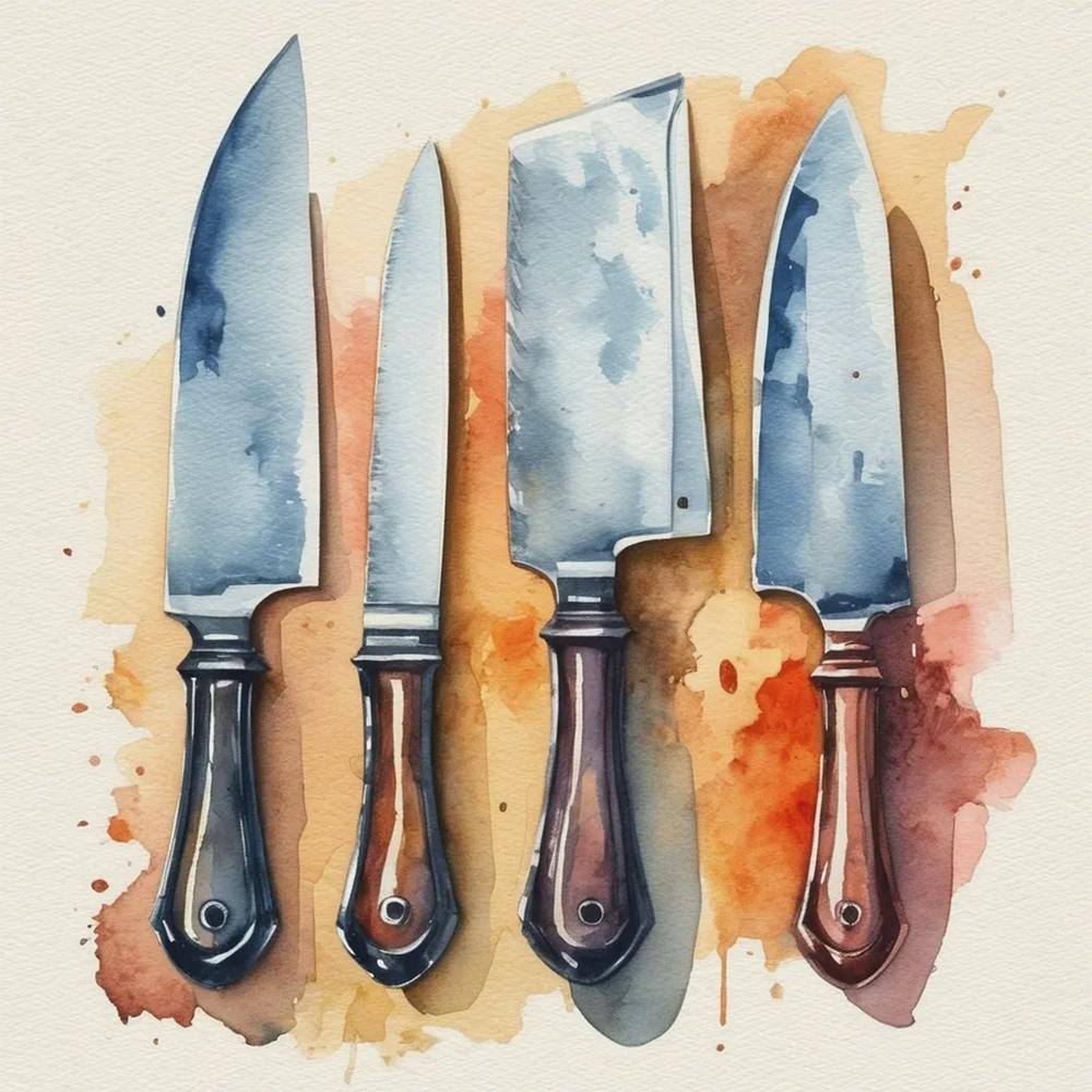 Watercolor Knife Set