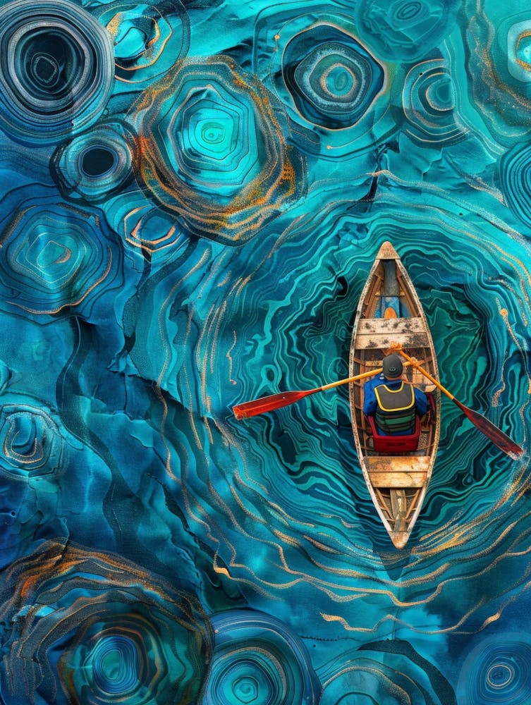 Canoe On Water