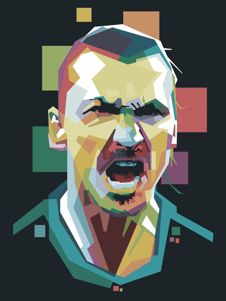 Zlatan Pop Art WPAP 1