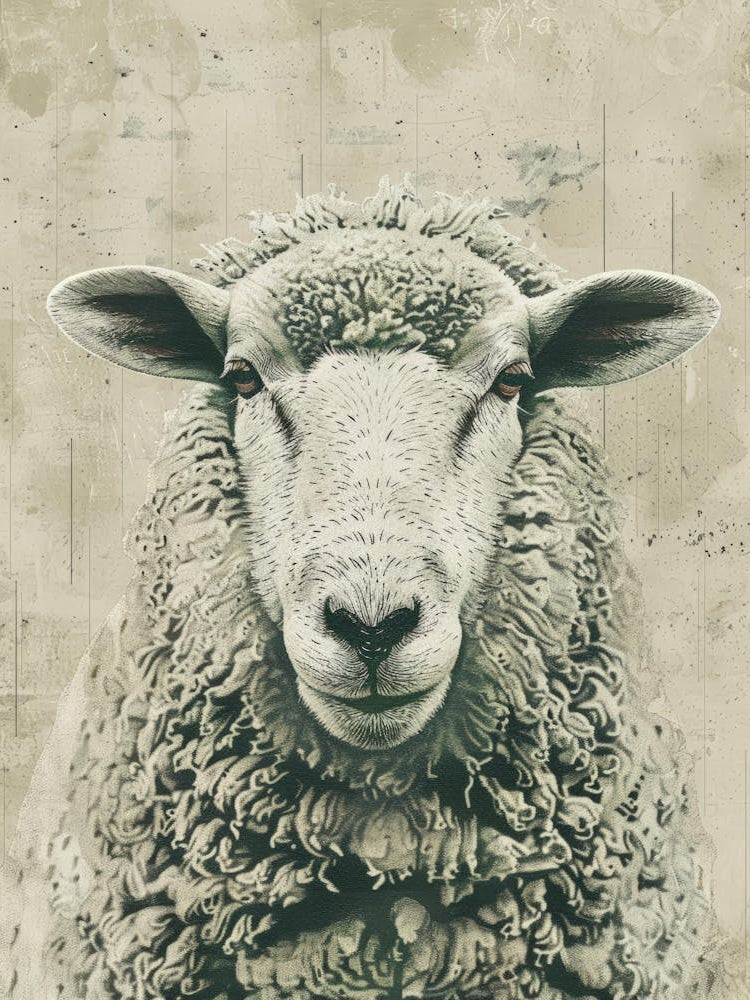 Sheep Portrait