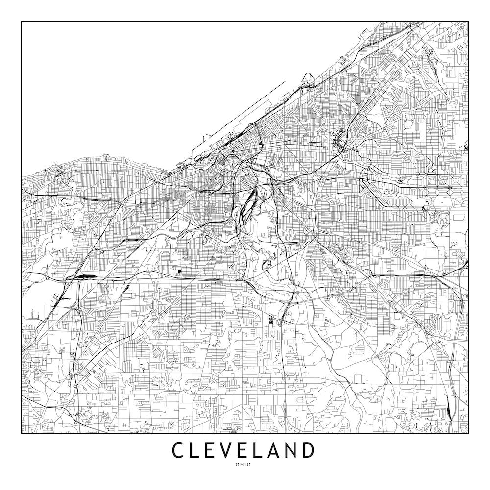 Cleveland Map