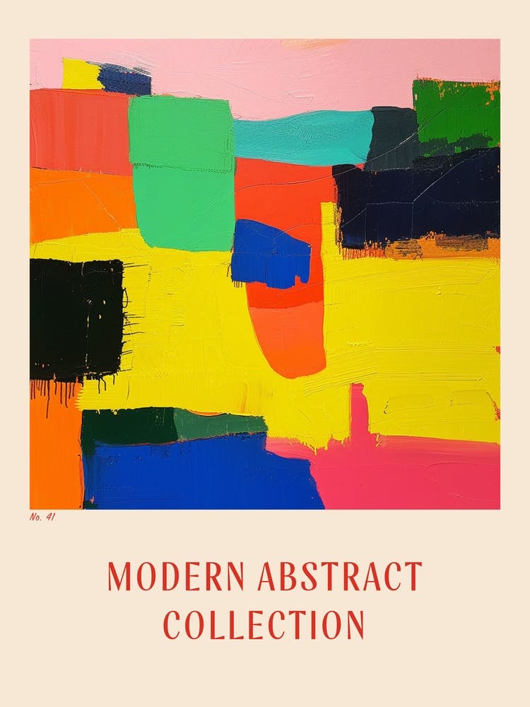Modern Abstract Collection Poster 41