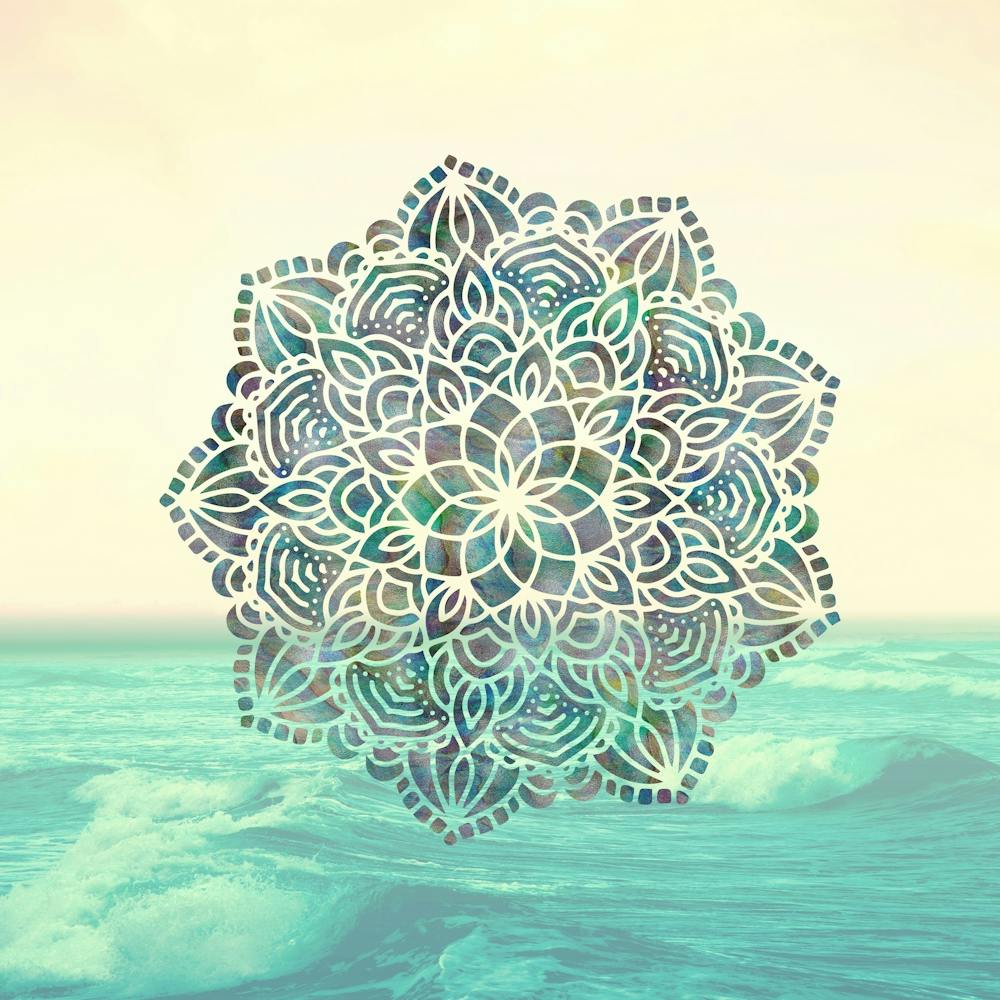 Mandala Ocean Boho Vintage