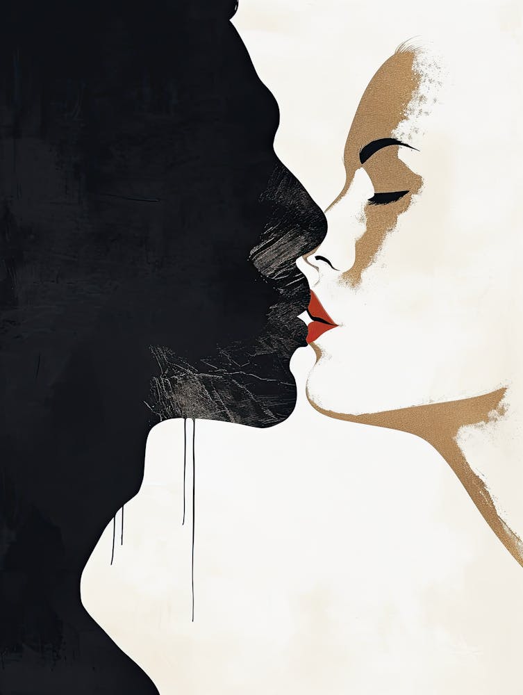 Kissing Couple 1