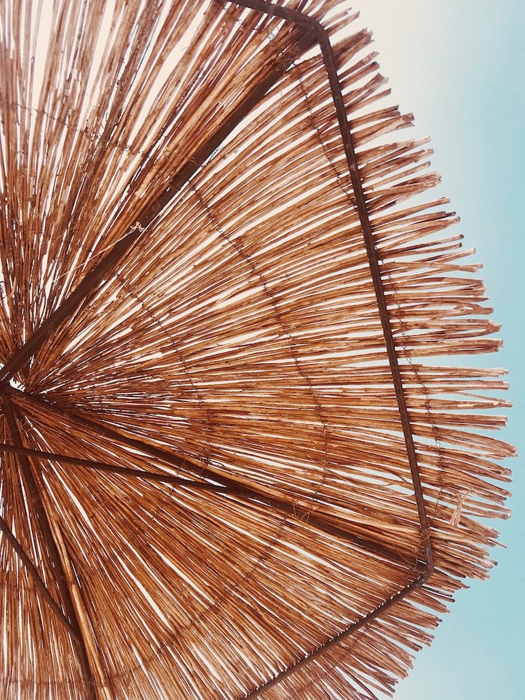 Straw Beach Umbrella