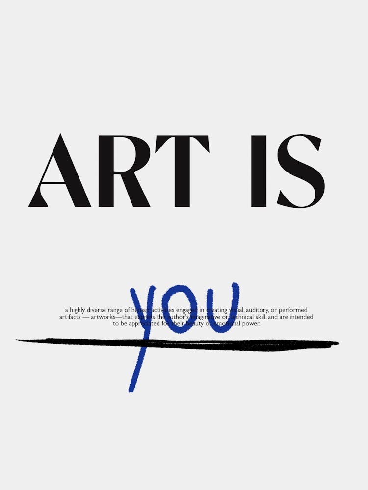 Art is you
