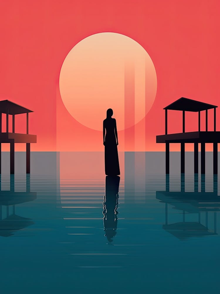 Maldives, Bold Outlines 3