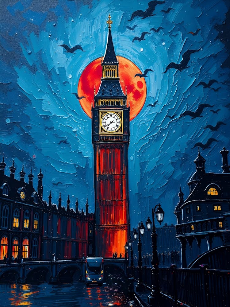 Big Ben At Night 3