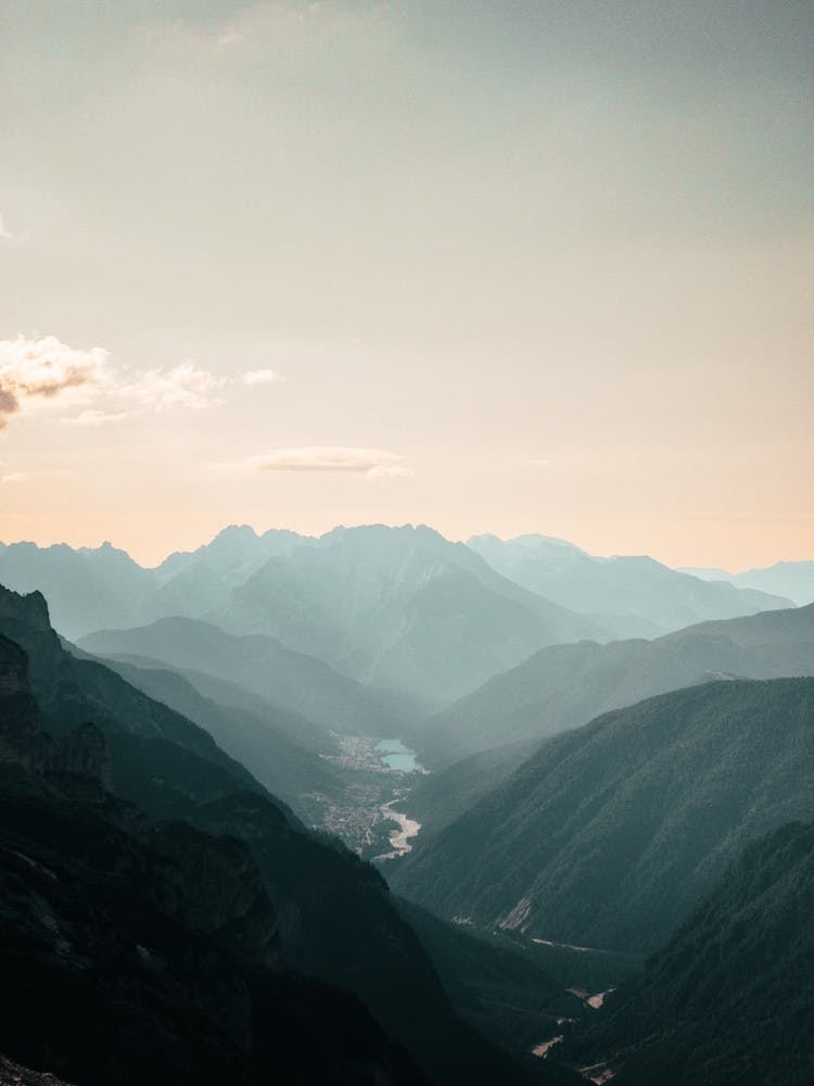 Sunset In The Mountains 1