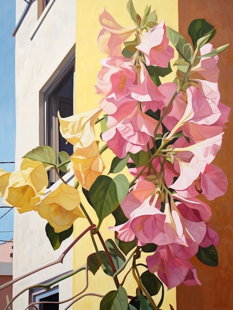 Bougainvillea 4 Flower Painting